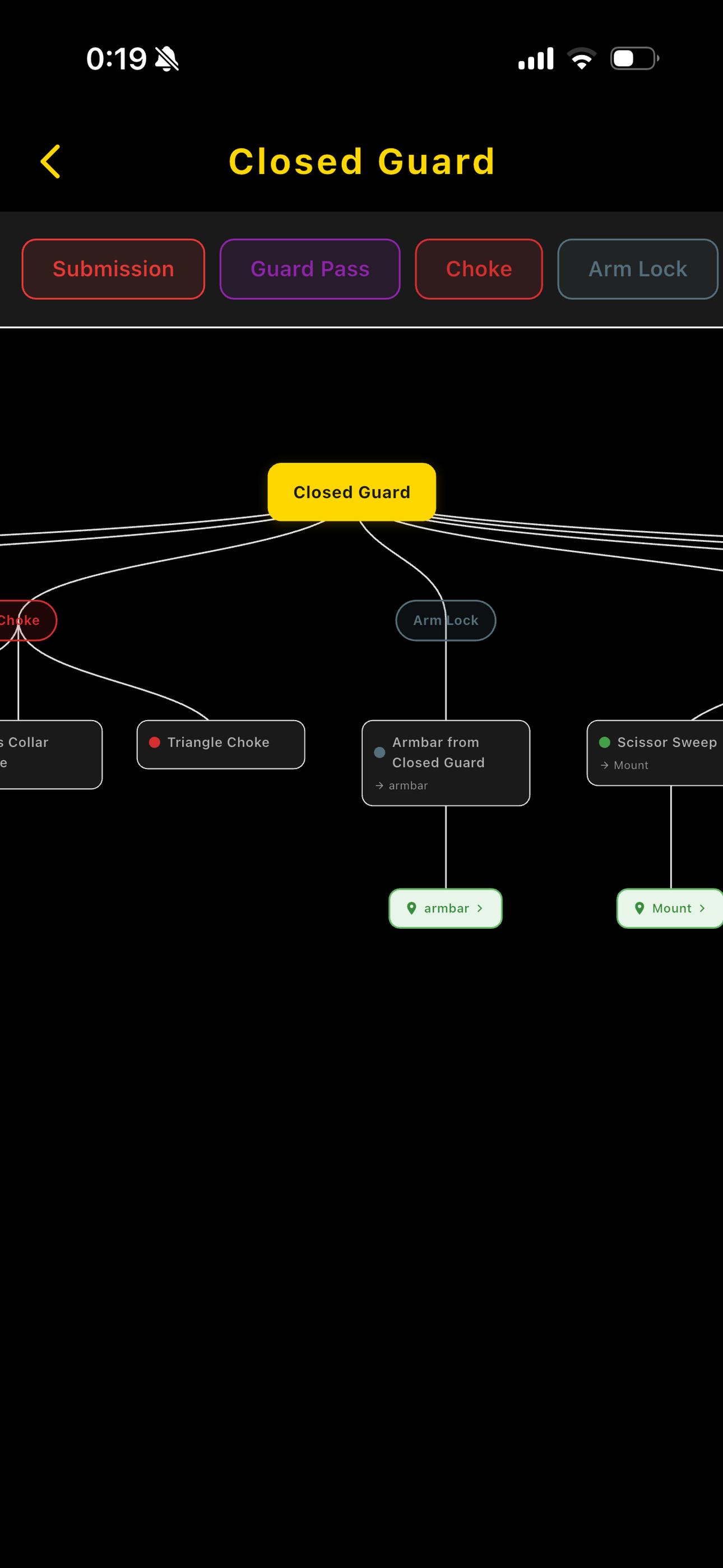 BJJ Techniques technique detail screen