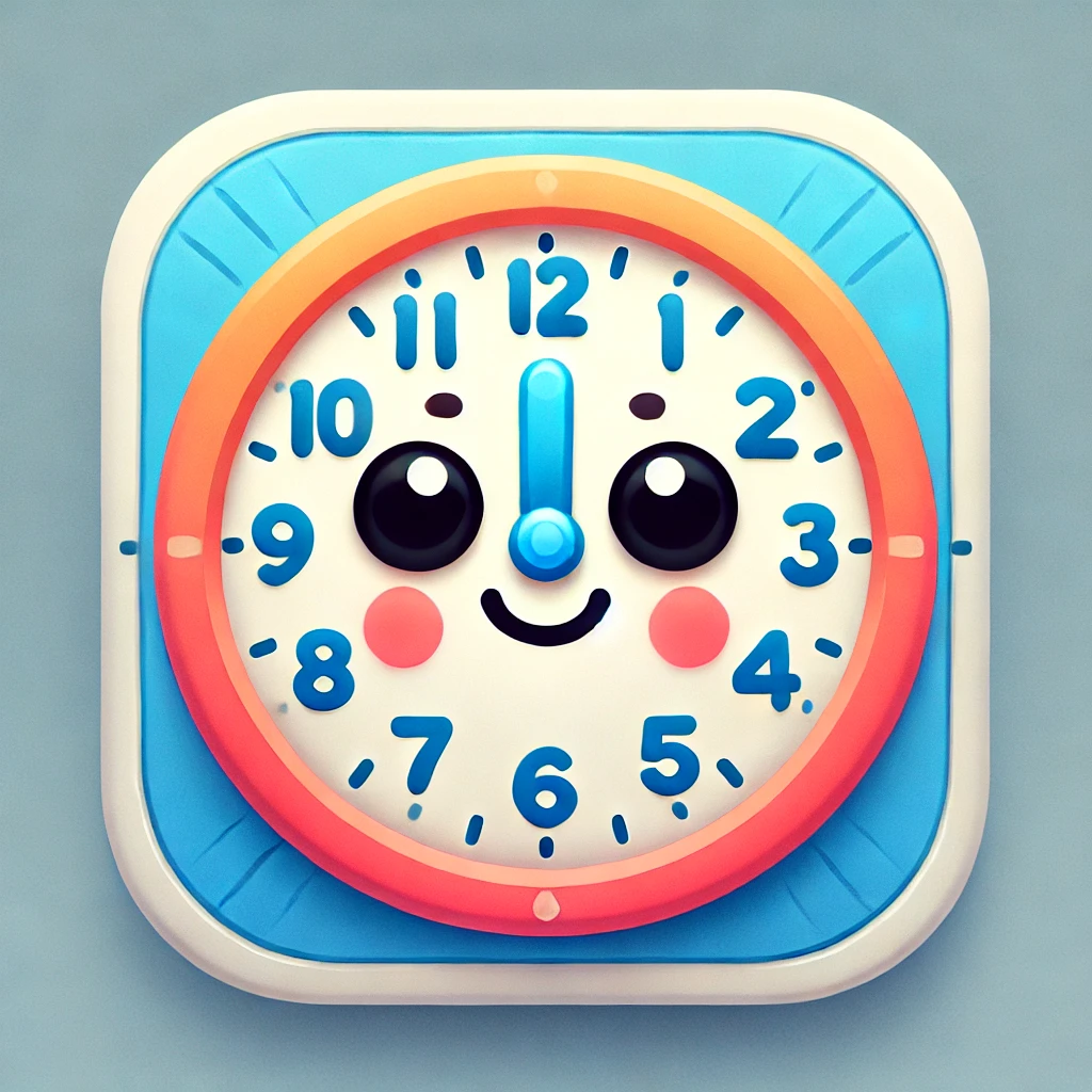 とけいクイズアプリのアイコン